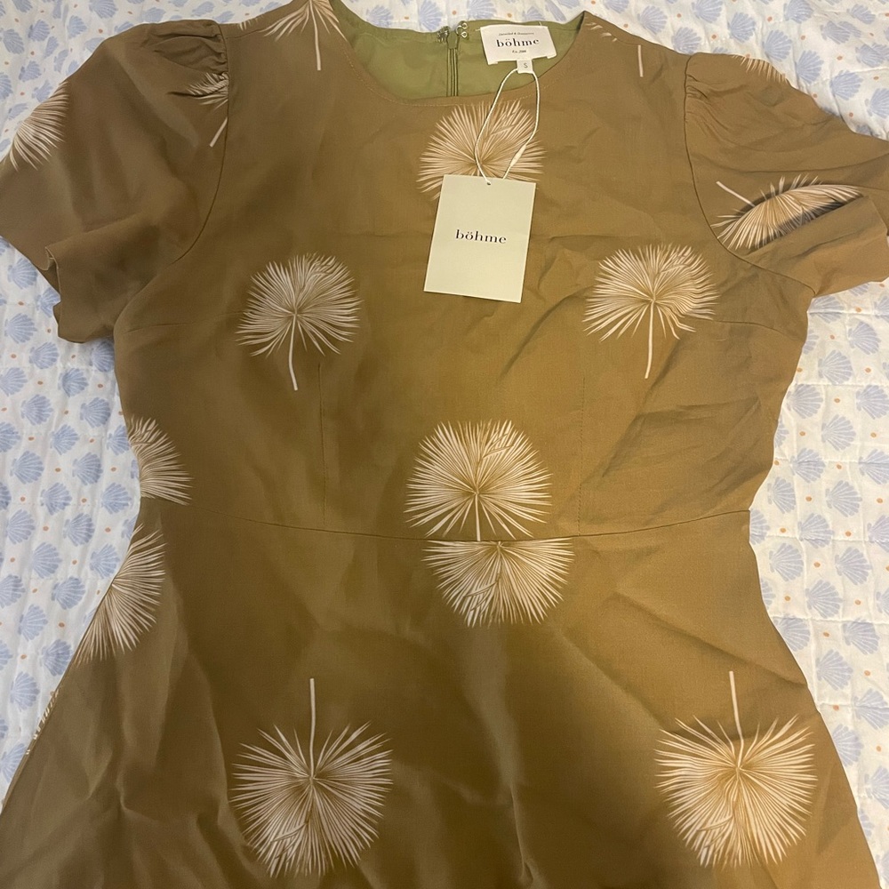Green Maxi Bohme Dress. NWT Size S. Never worn.
